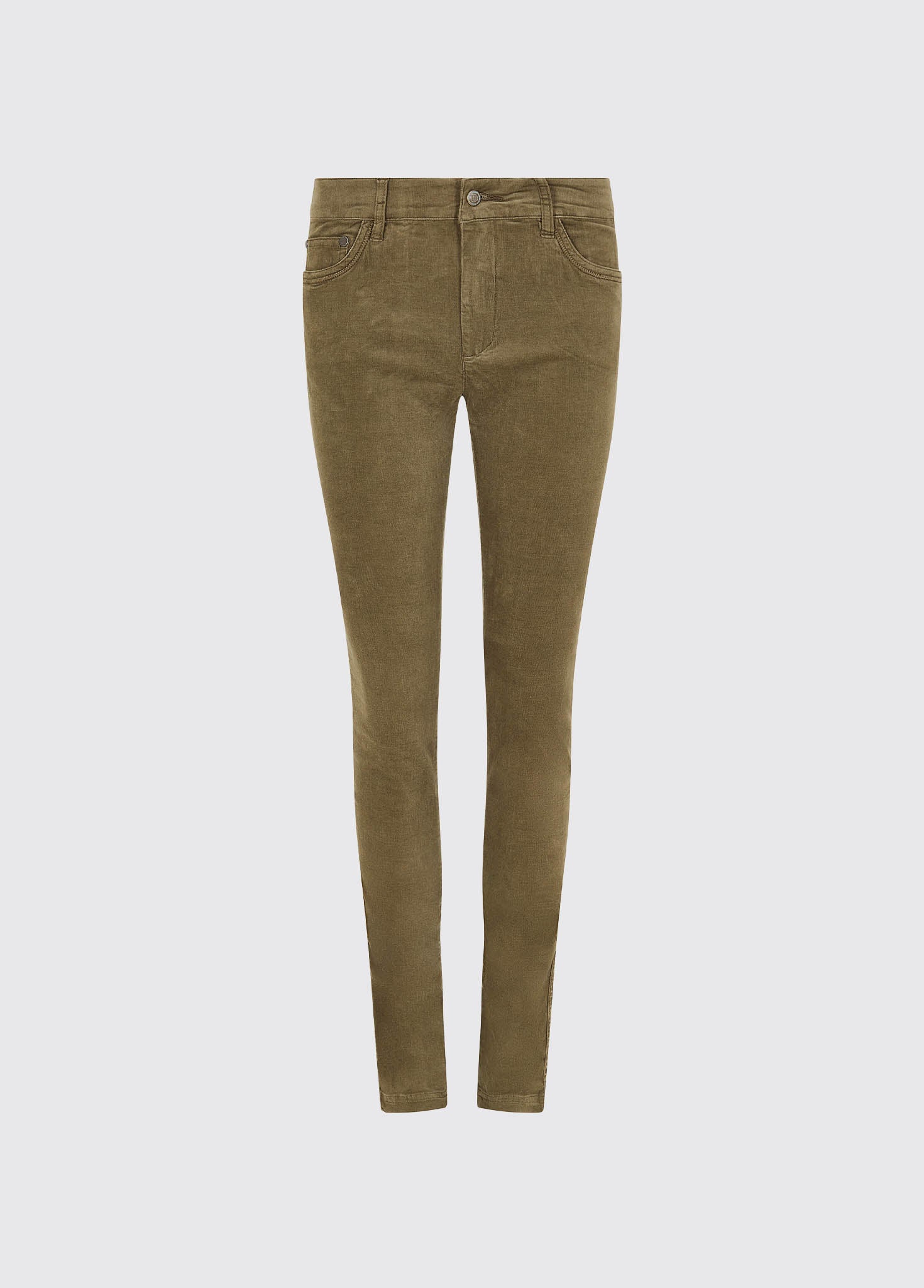 Khaki green jeans ladies deals