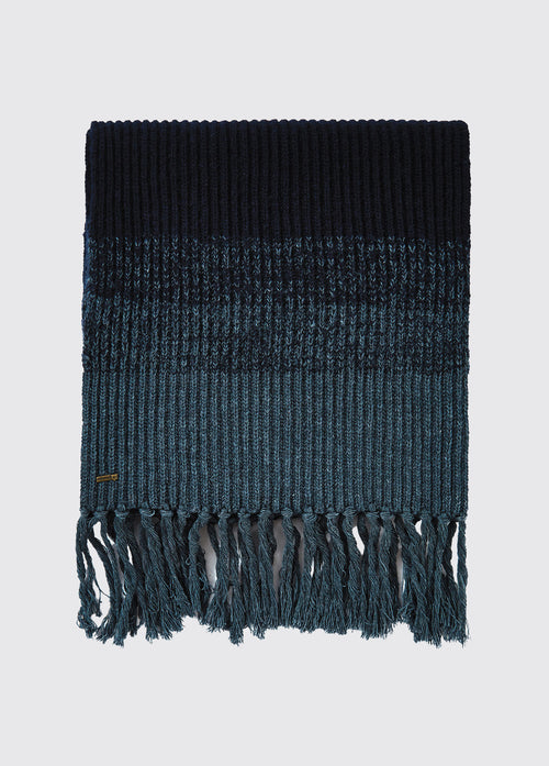 Redcastle Ladies Knitted Scarf - Navy