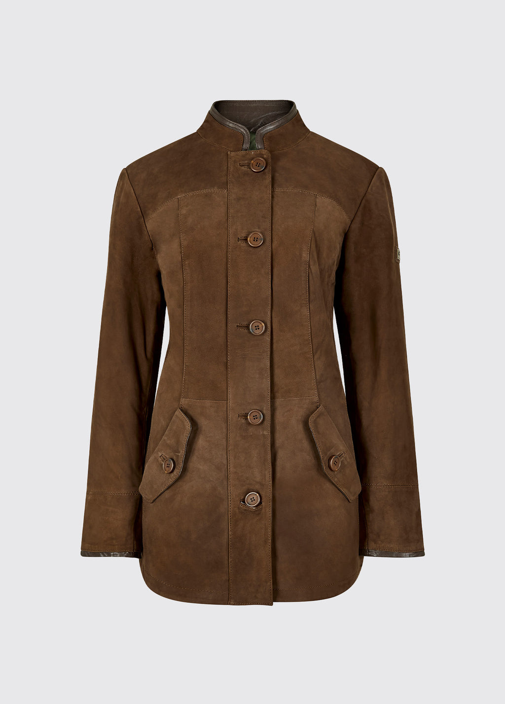 Joyce Leather Jacket Walnut