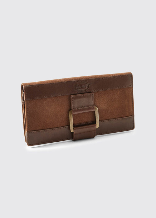 Dunbrody Ladies Leather Purse - Walnut