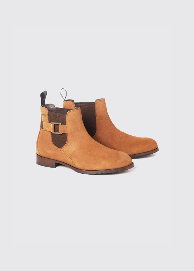 Monaghan Ladies Leather Soled Boot - Camel