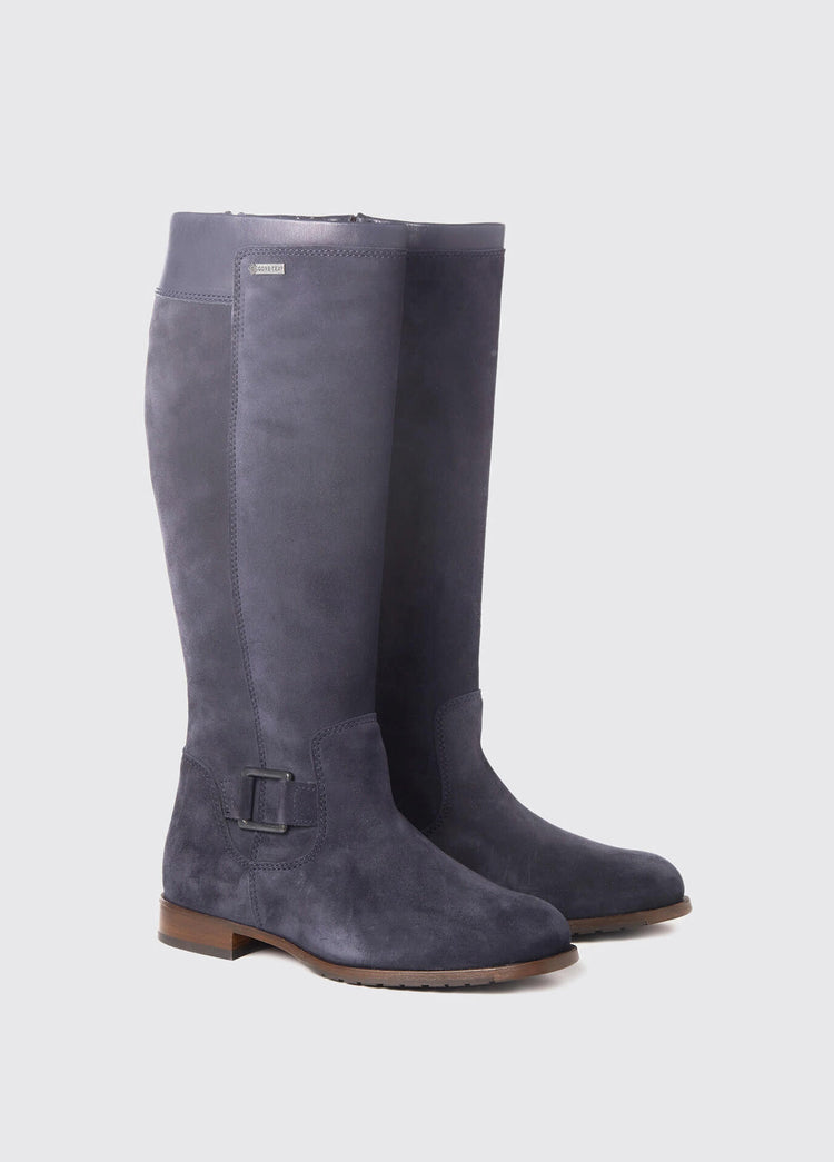 Limerick Ladies Leather Soled Boot - French Navy