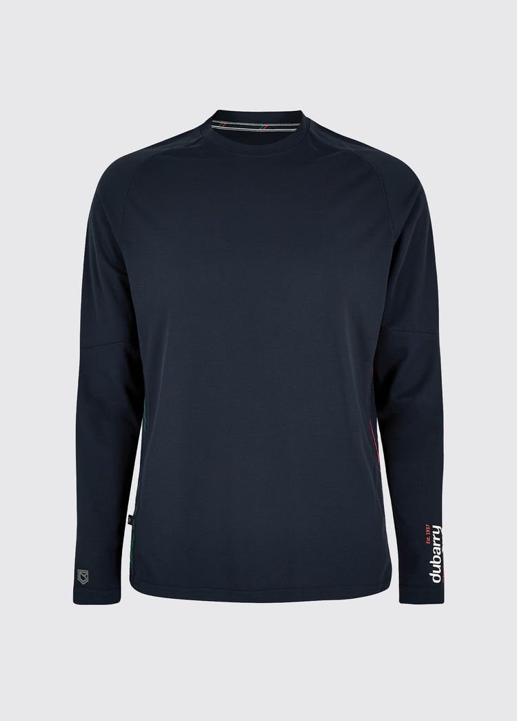 Ancona Ladies Long-Sleeved T-Shirt - Navy