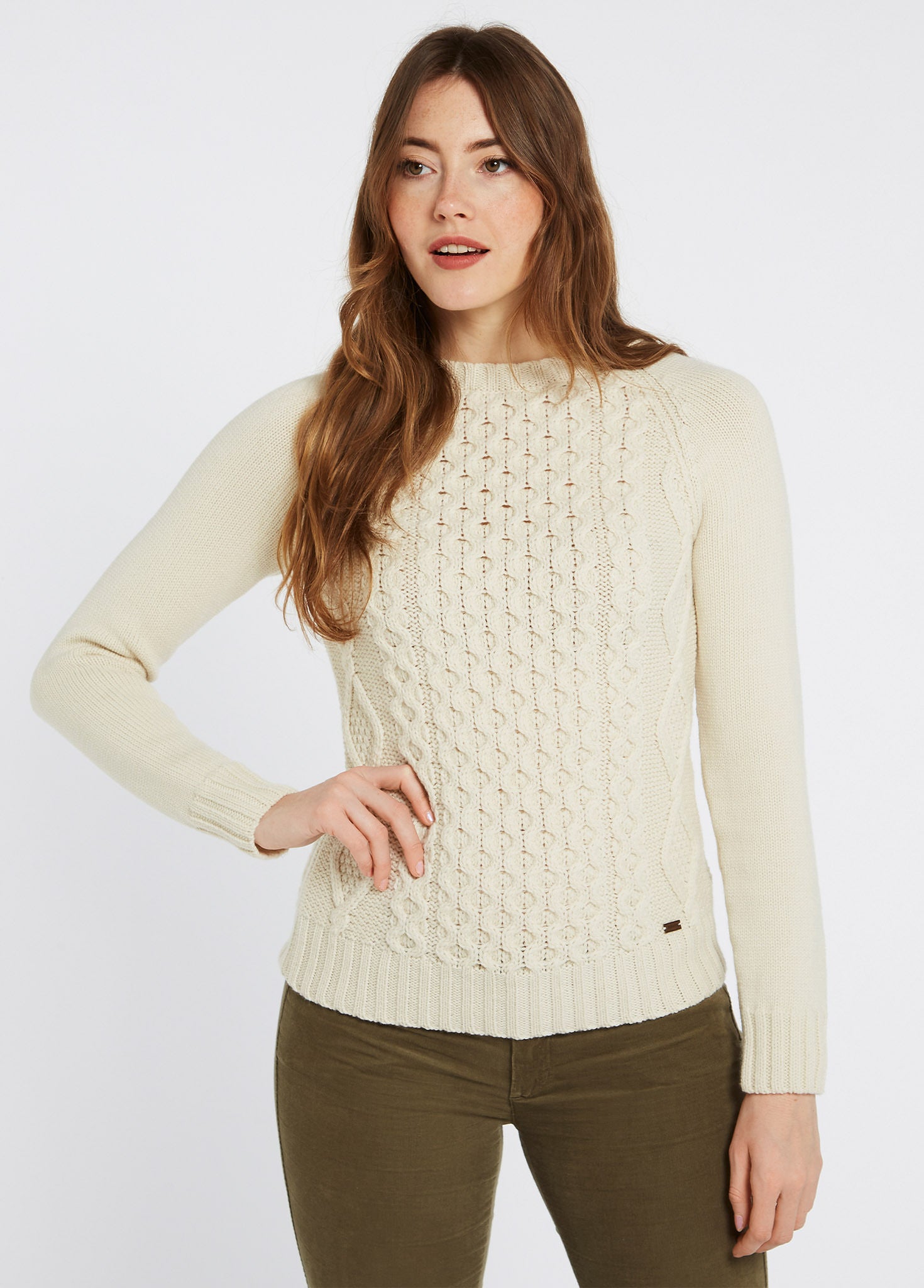 Shanley Women s Merino Sweater Cream