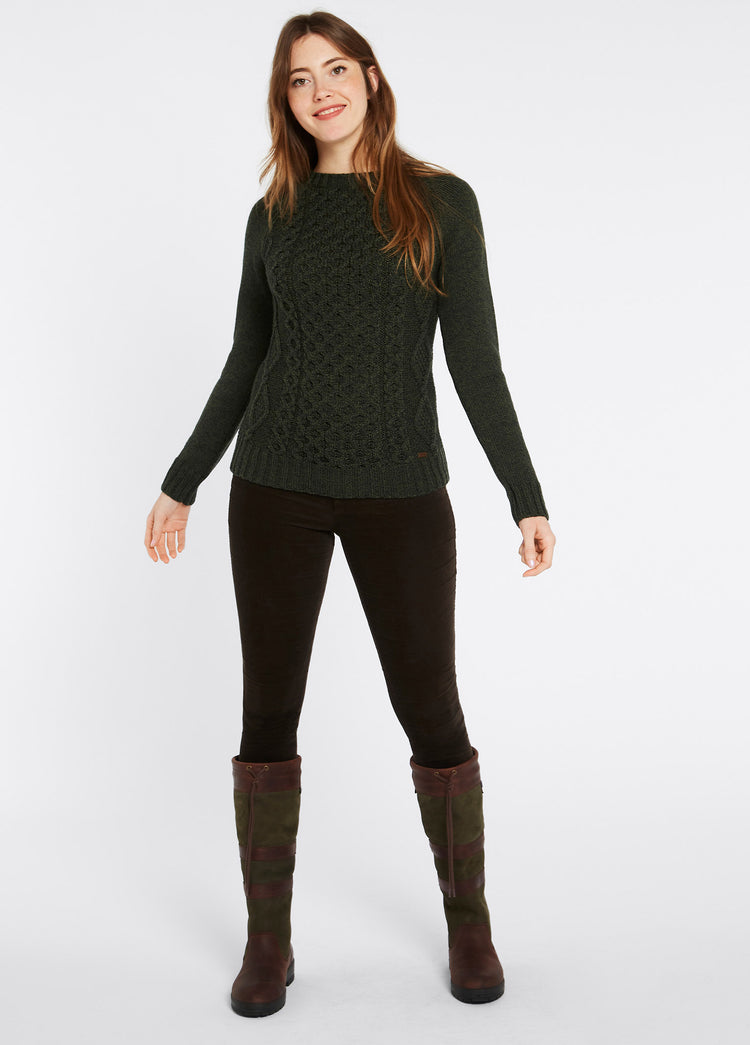 Shanley Women's Merino Sweater - Olive