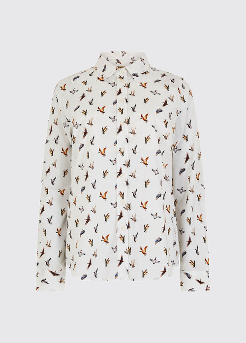 Jasmine Printed Shirt - Cream