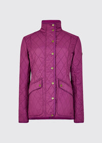 Bettystown Quilted Coat - Berry