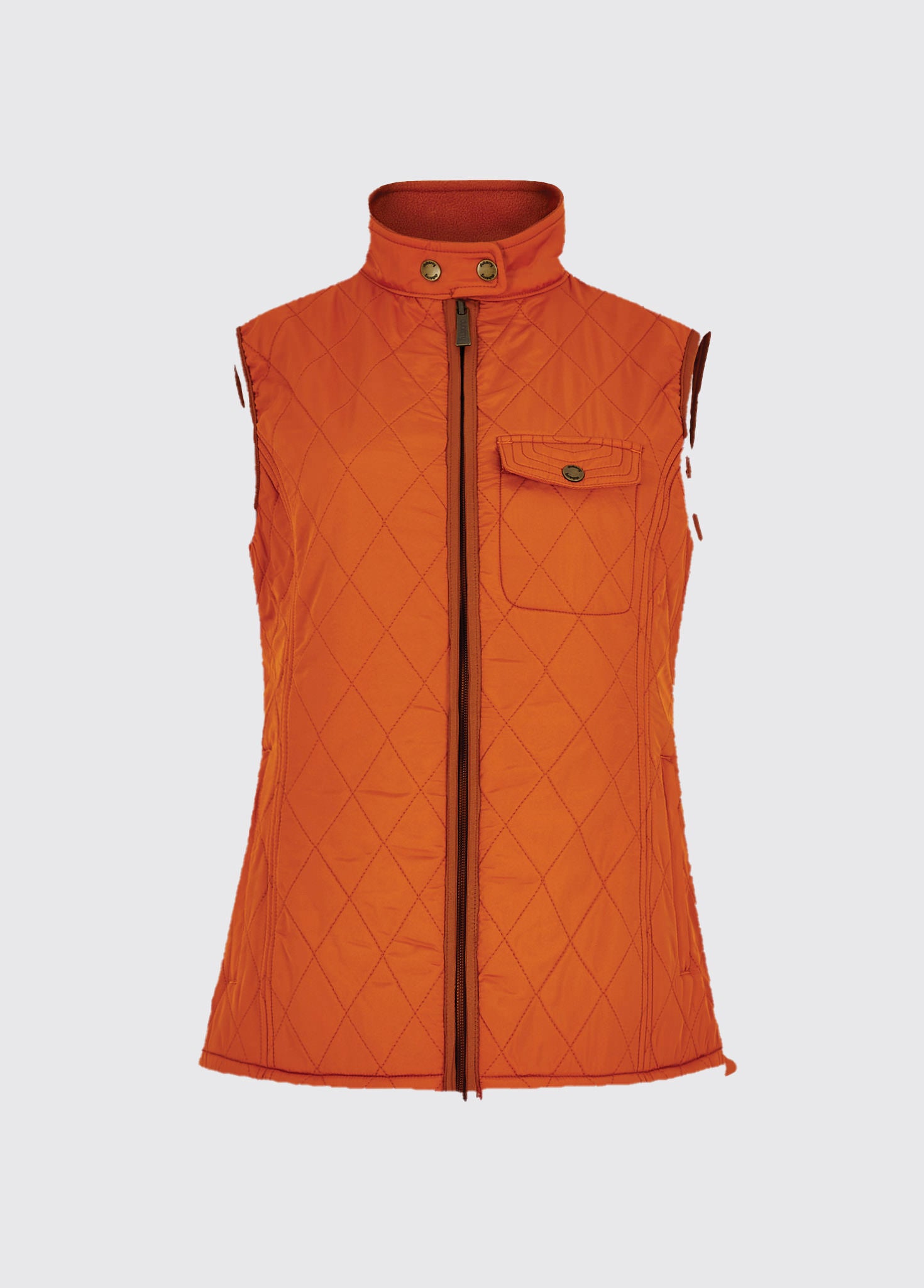 Rathdown Quilted Gilet - Currant