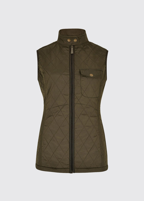 Rathdown Quilted Gilet - Olive