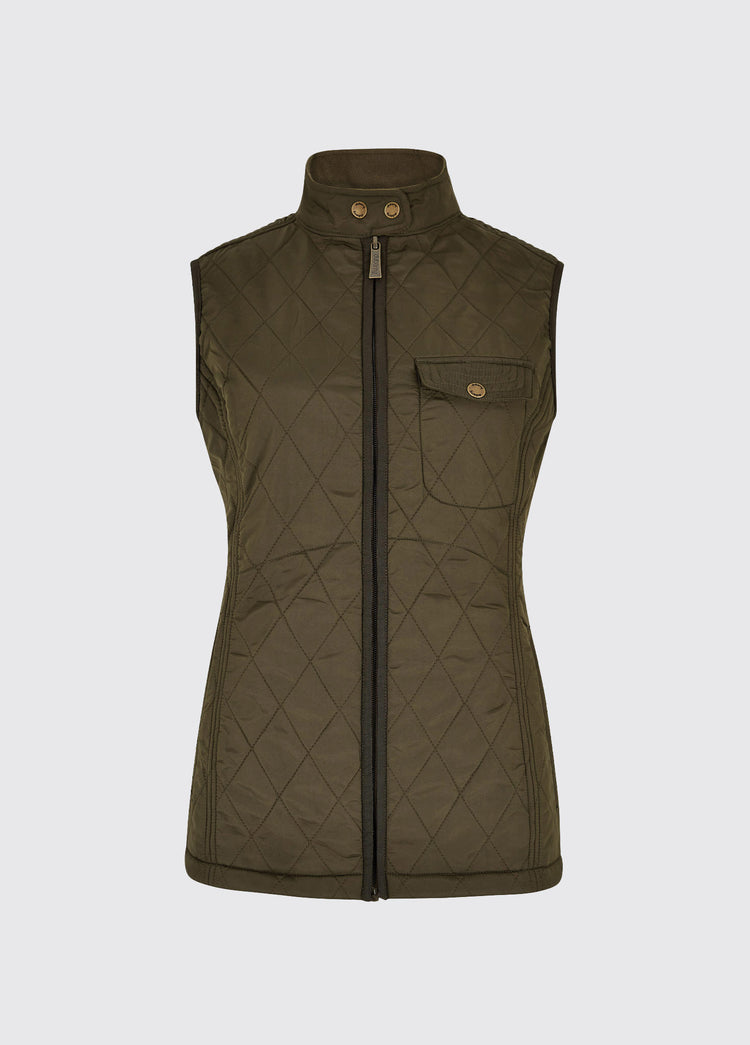 Rathdown Quilted Gilet - Olive