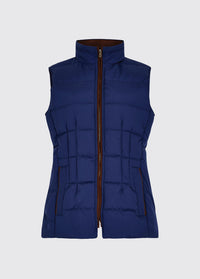 Spiddal Quilted Gilet - Peacock Blue