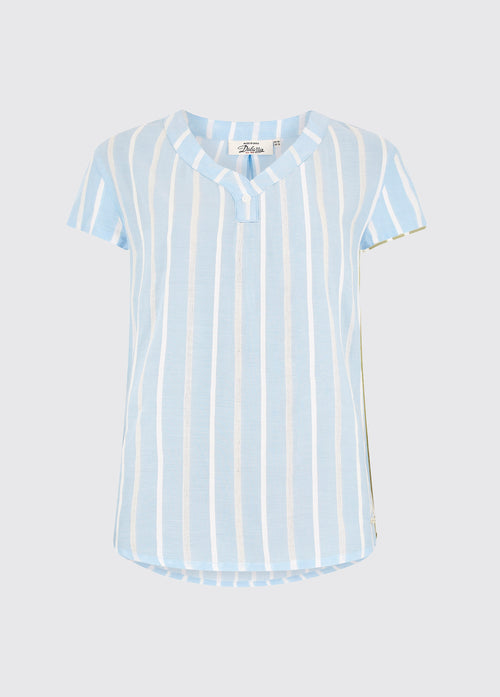 Gardenia Shirt - Pale Blue