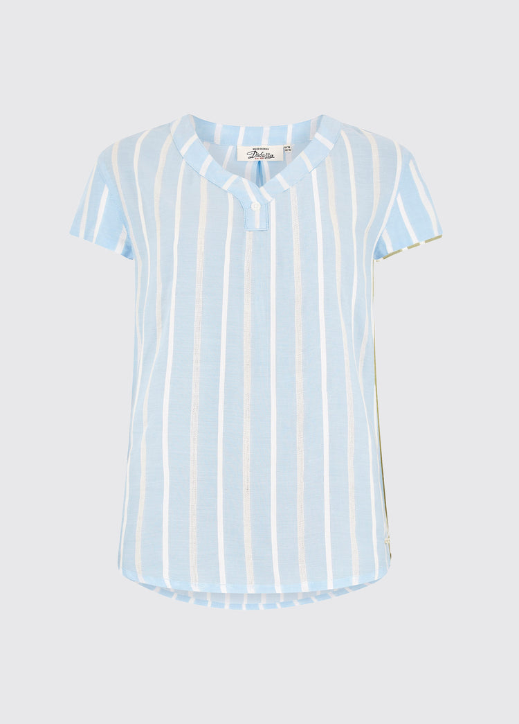 Gardenia Shirt - Pale Blue