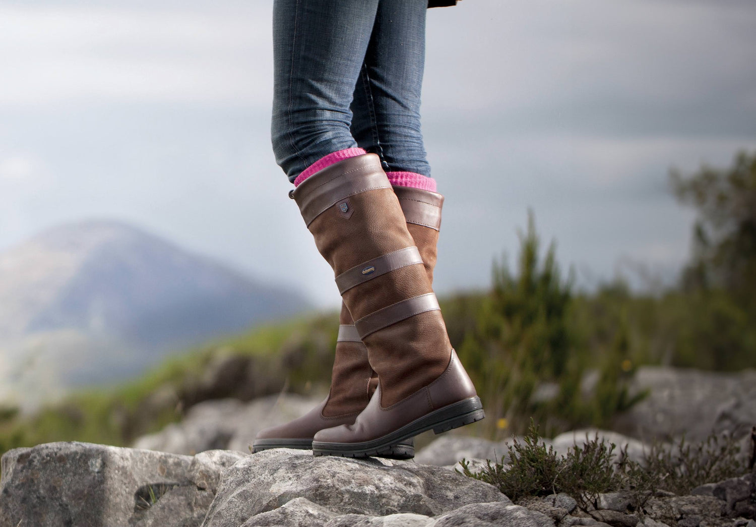 Galway Ladies SlimFit™ Country Boot Walnut