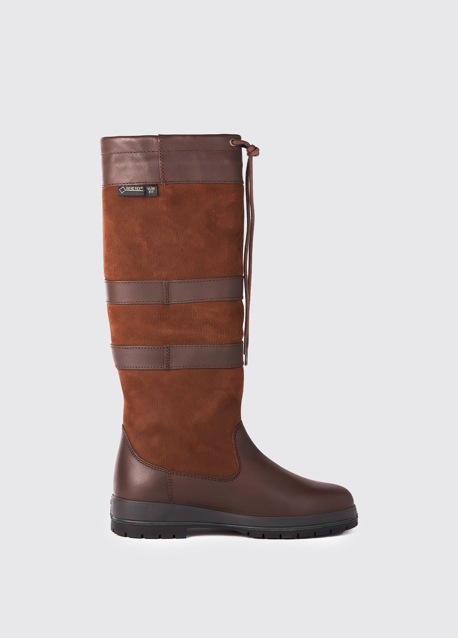 Dubarry Galway Country Stivali In Pelle Idrorepellente Con Gore-Tex, Colore Marrone/Nero, Taglia 37 EU X-Larga