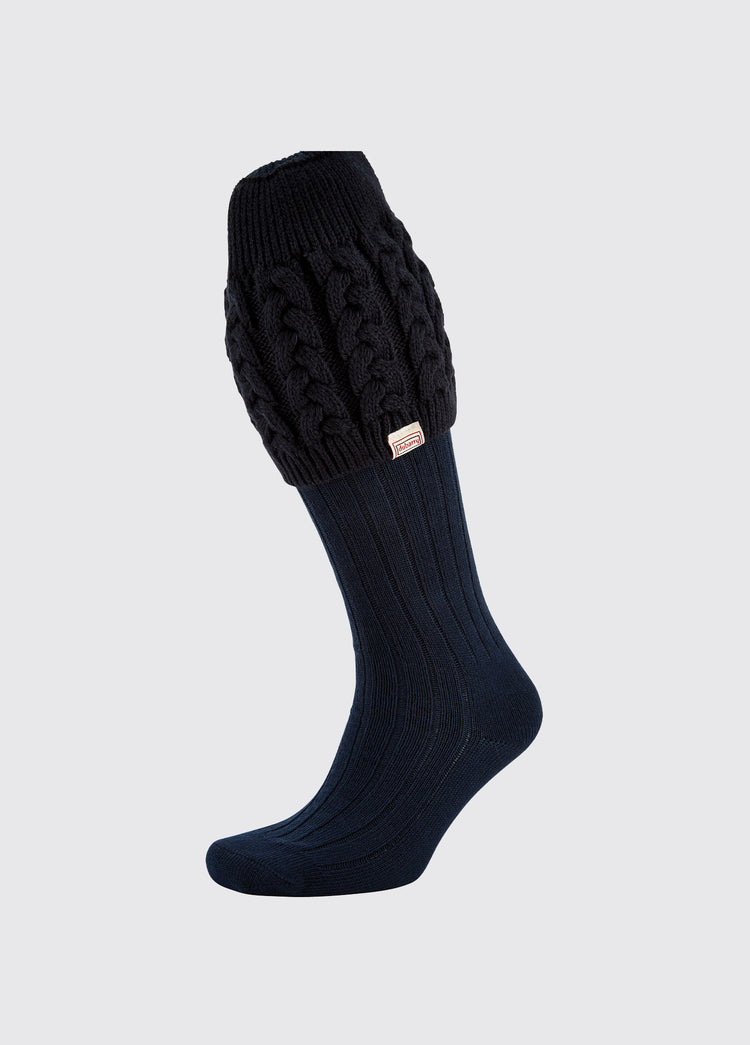 Trinity Ladies Socks - Navy