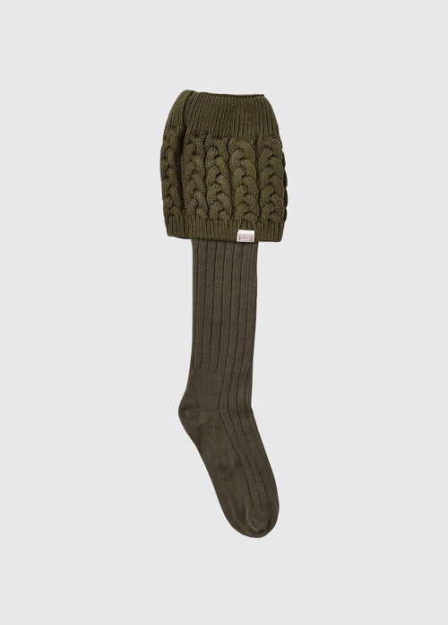 Trinity Ladies Socks - Olive