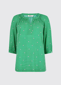 Cloudberry Top - Kelly Green