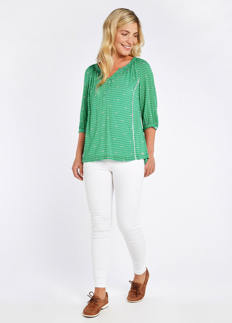 Cloudberry Top - Kelly Green