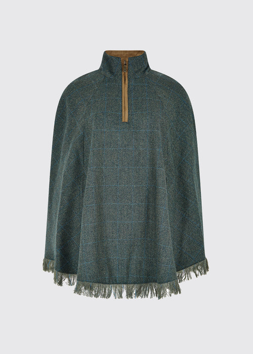 Blackmoor Tweed Cape - Mist