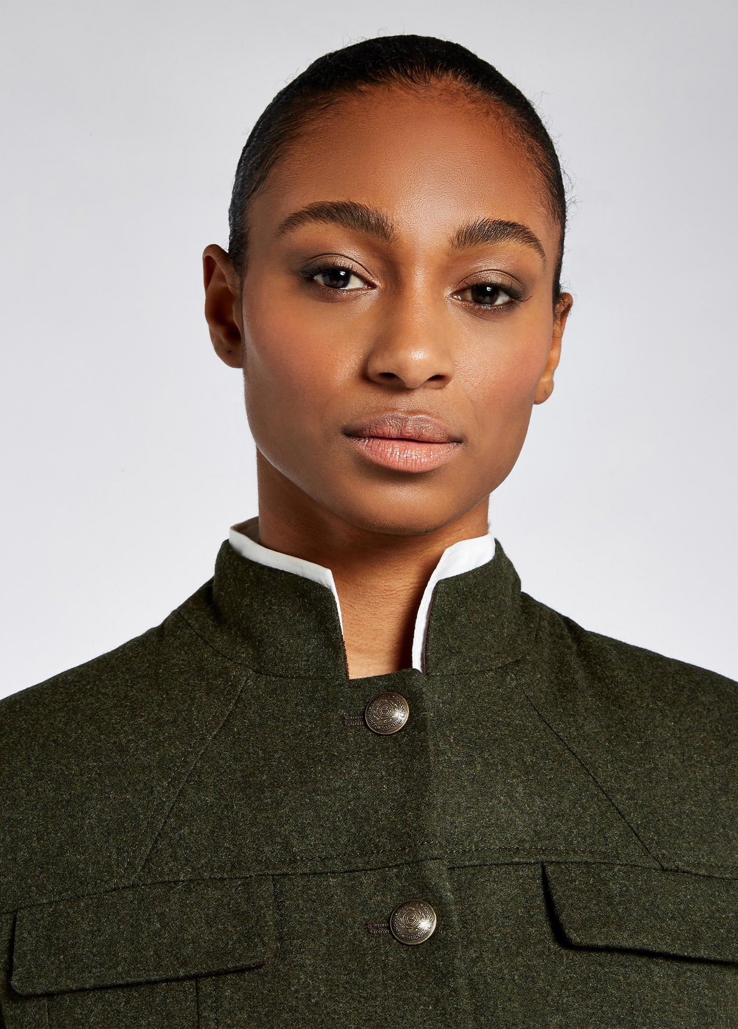 Coolepark Tweed Coat Loden