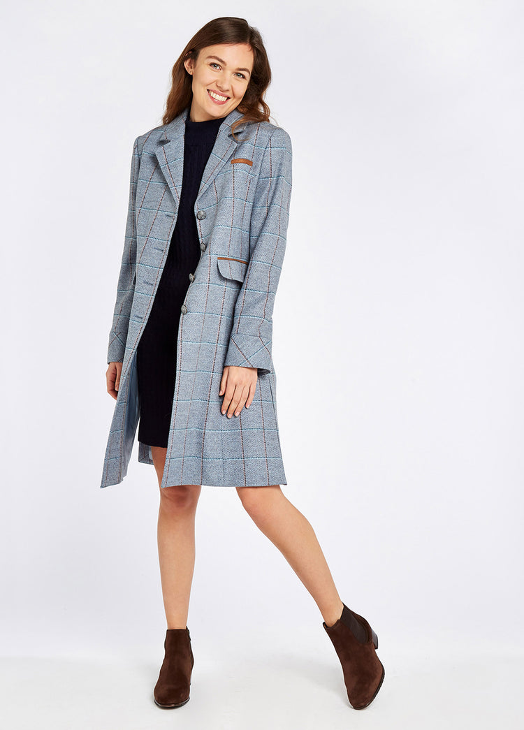 Blackthorn Tweed Jacket  - Blue Heather