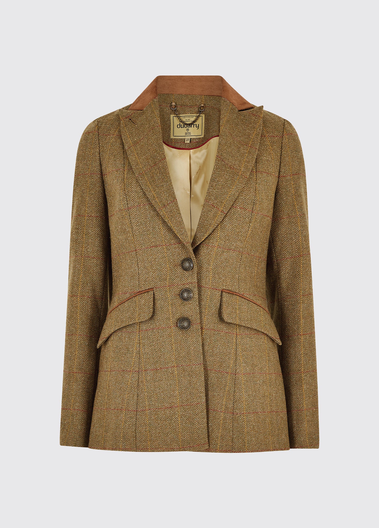 Heather Tweed Jacket Elm