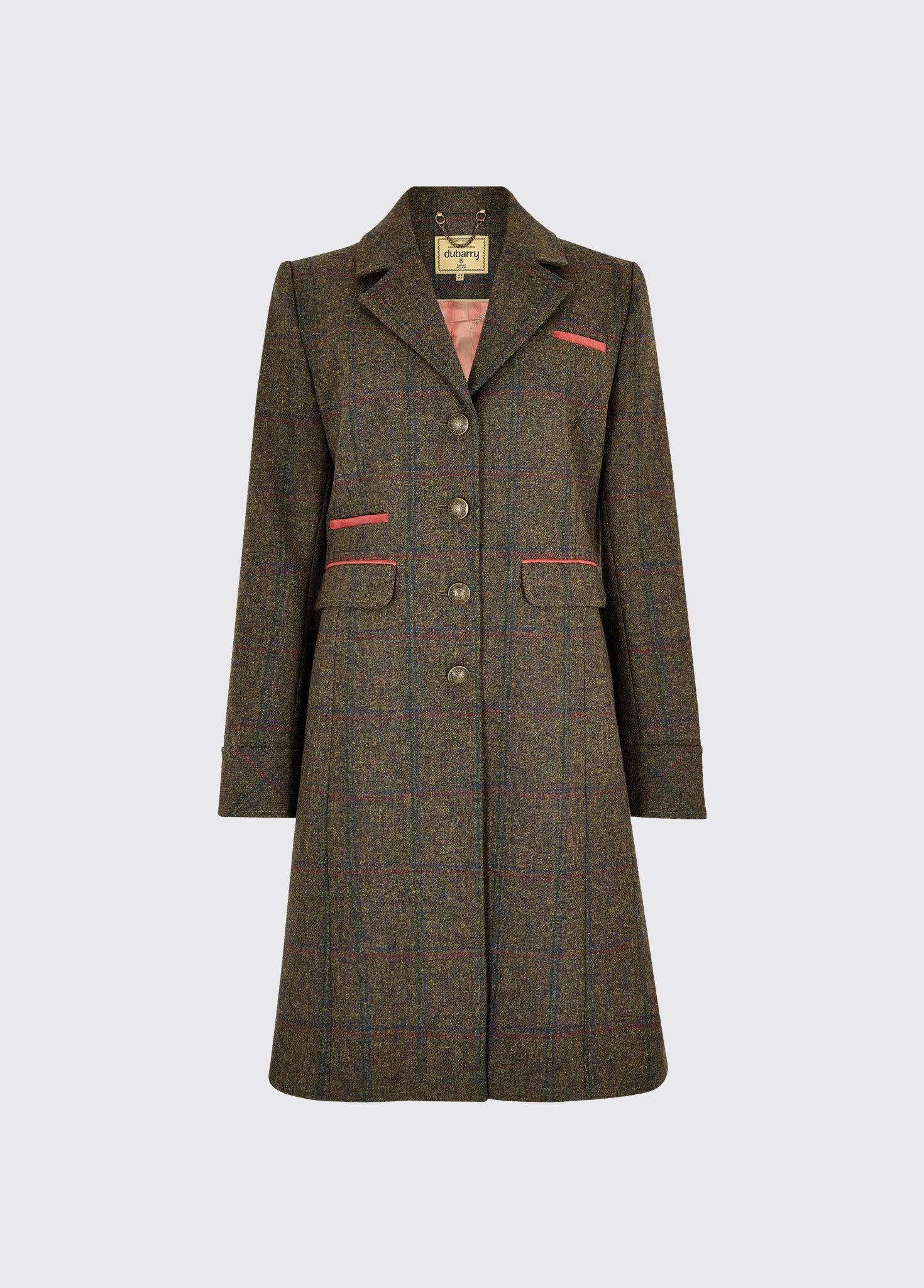 ジャケット・アウター LOUNGE LIZARD Thinsulate tweed half coat Blackthorn Tweed Jacket - Heath