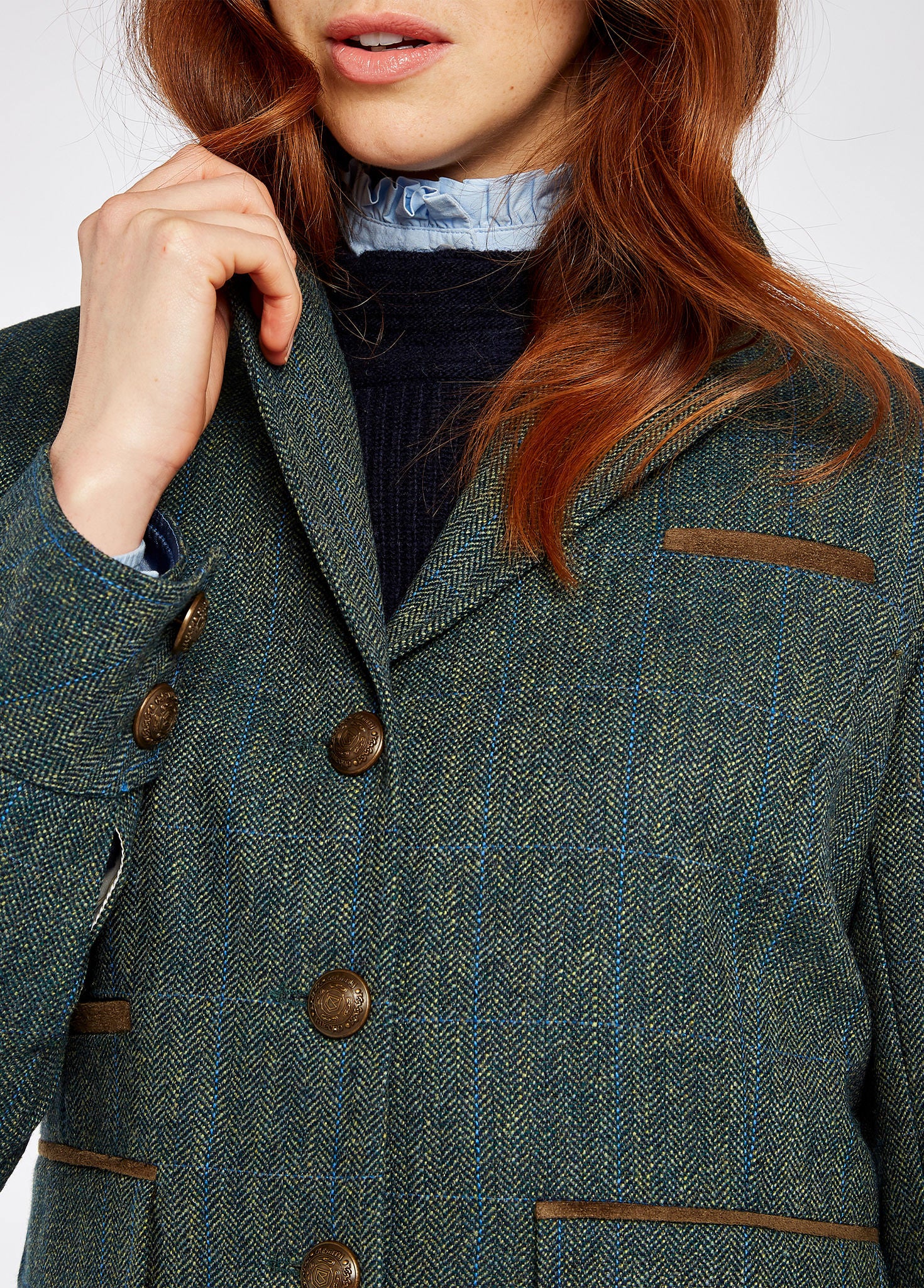 Blackthorn Tweed Jacket Mist1