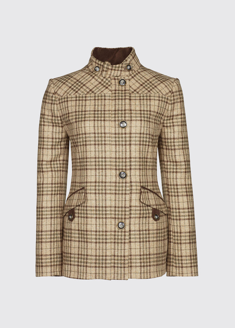 Heatherbell Tweed Jacket - Pebble