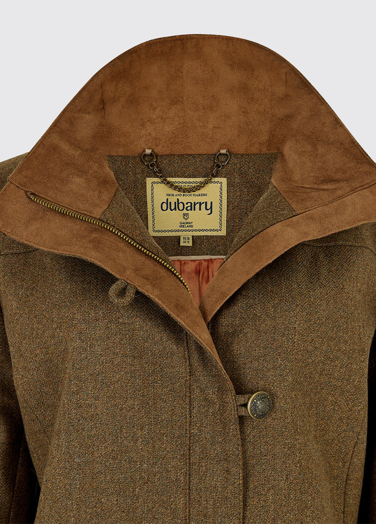 Bracken Tweed Jacket - Plain Oak