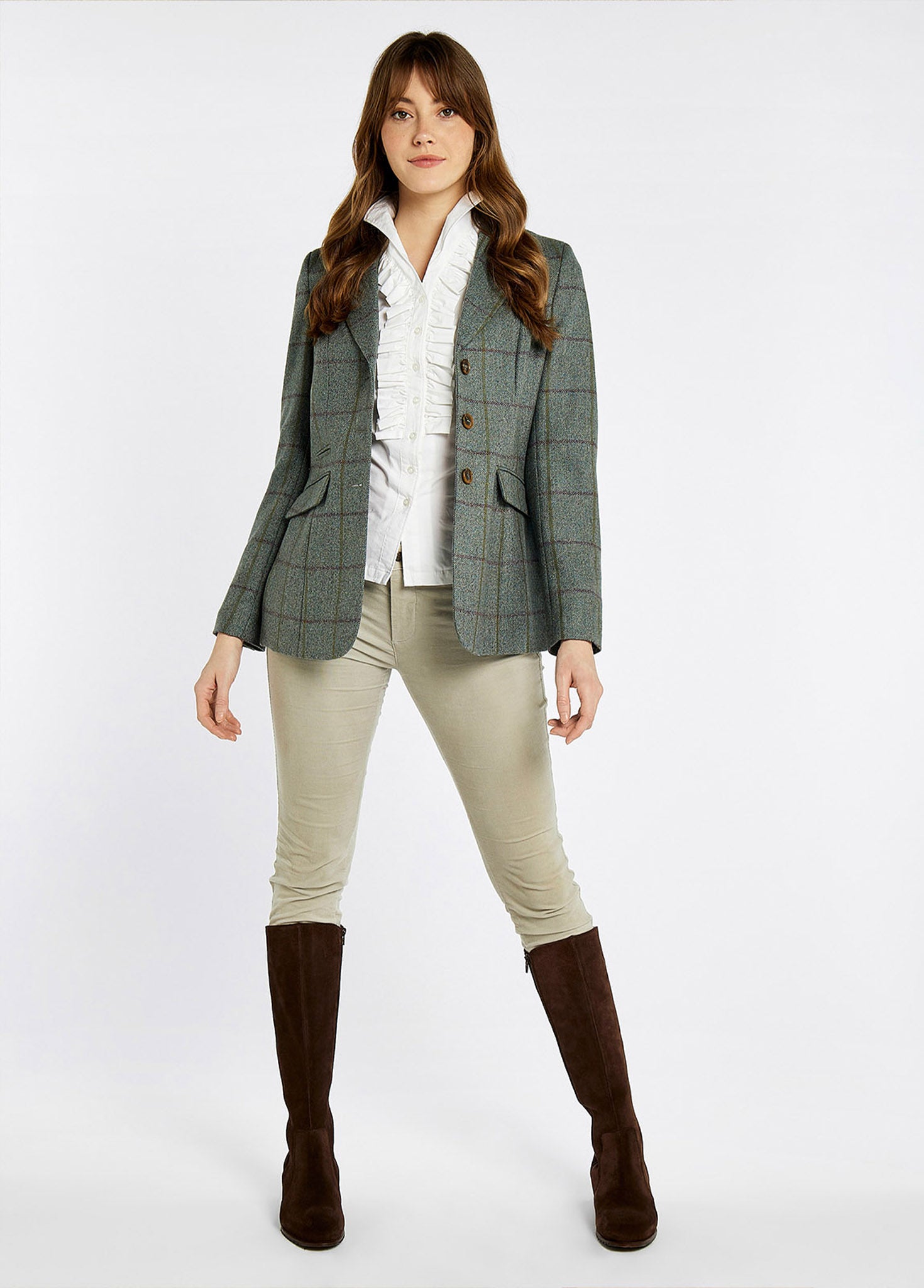 Darkhedge Tweed Jacket - Sorrel