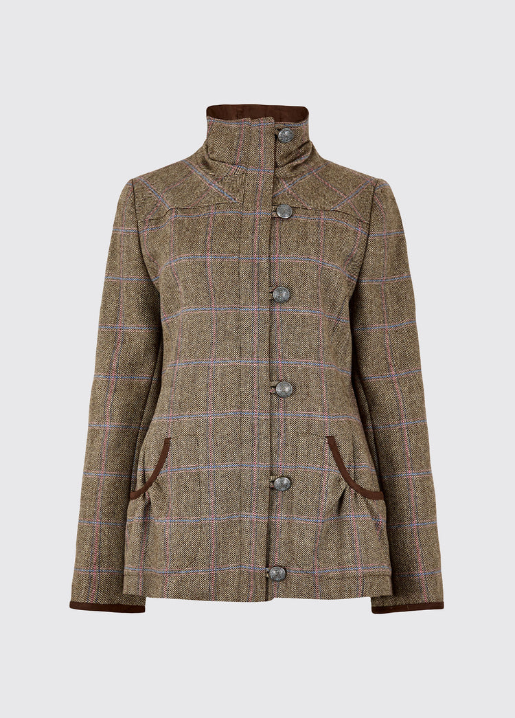 Bracken Tweed Jacket - Woodrose