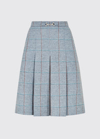 Spruce Tweed Skirt - Blue Heather - Size EU 36