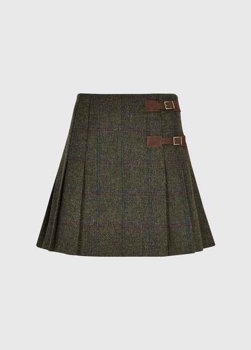 Blossom Tweed Skirt - Hemlock