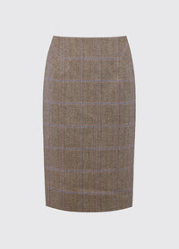 Fern Tweed Skirt - Woodrose