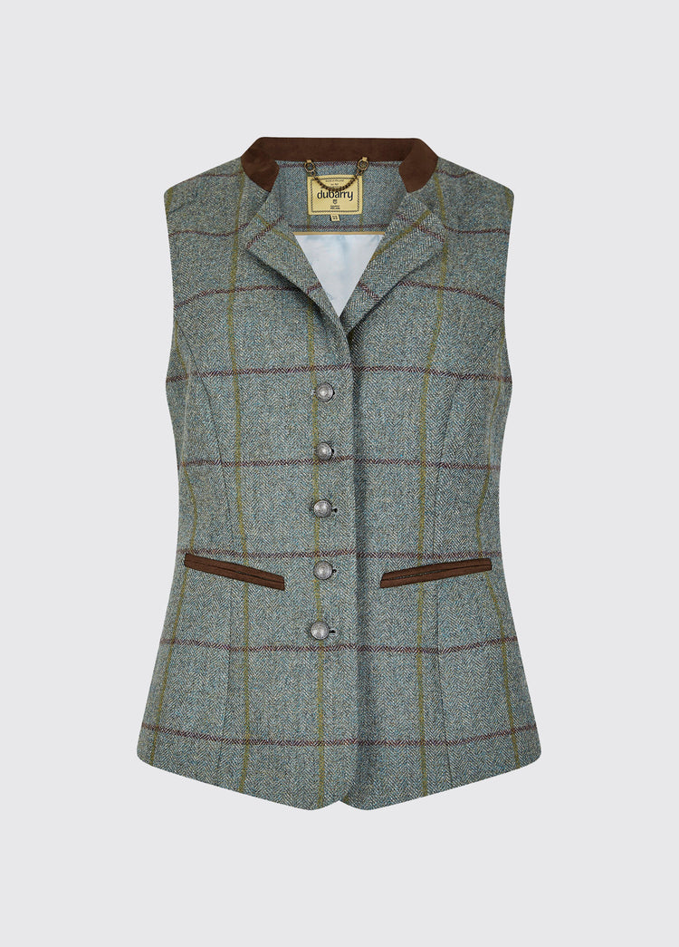 Spindle Tweed Waistcoat - Sorrel