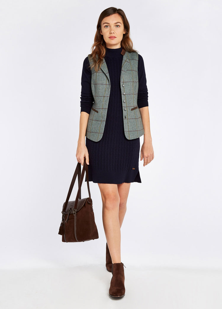 Spindle Tweed Waistcoat - Sorrel