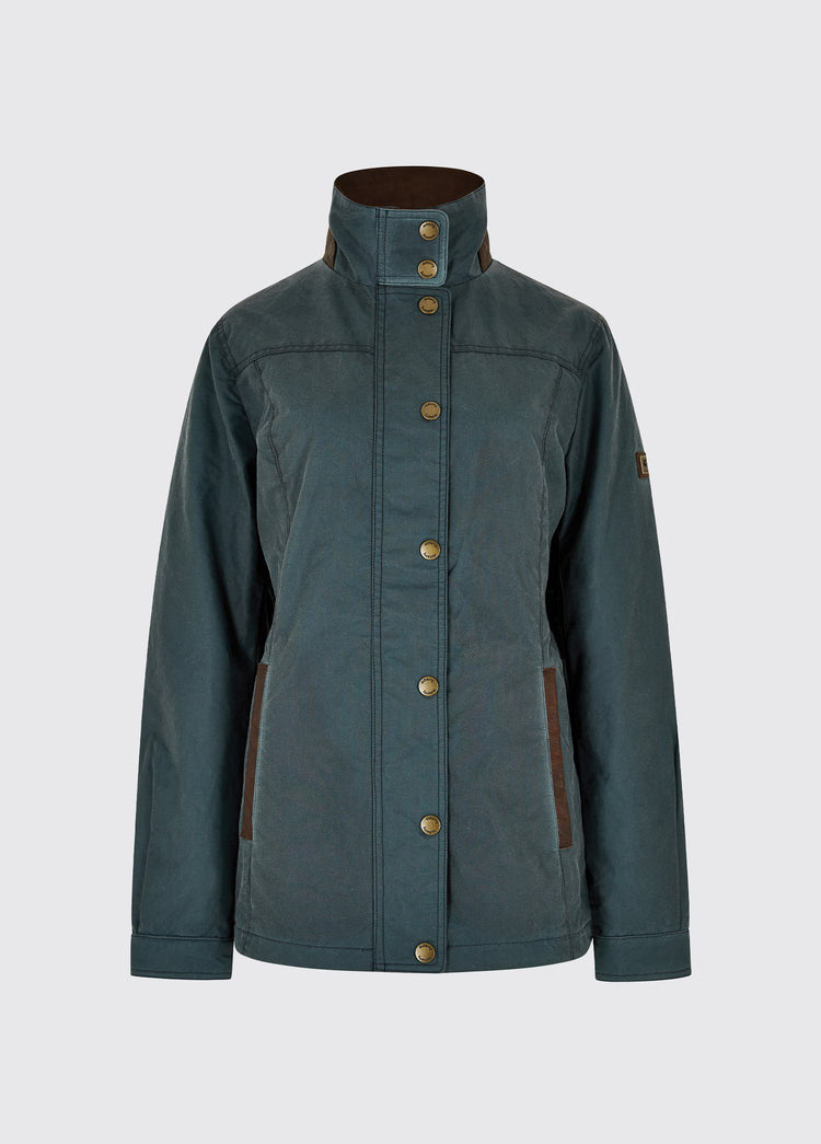 Mountrath Wax Jacket - Dark Pebble