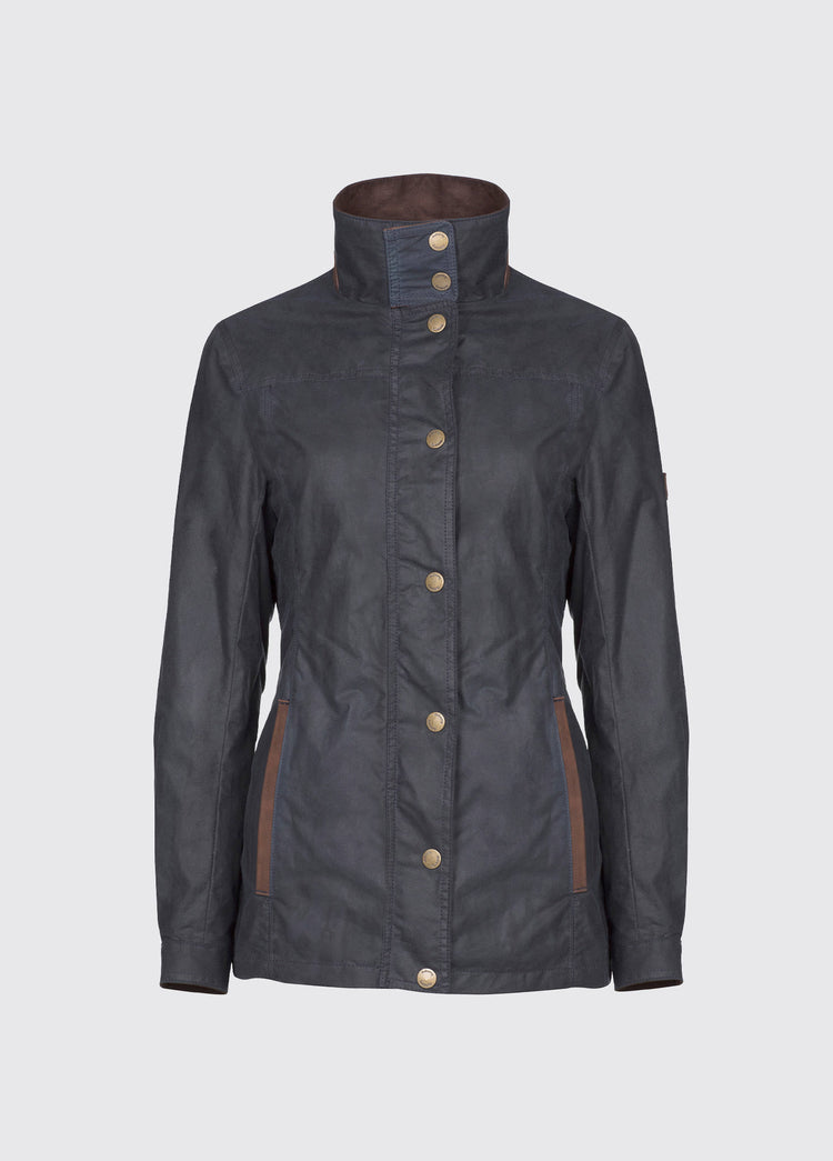 Mountrath Waxed Jacket - Navy