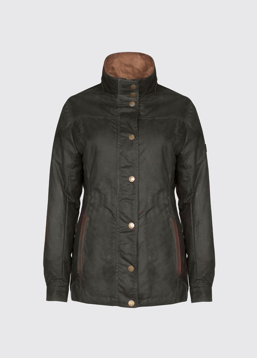 Mountrath Waxed Jacket - Olive