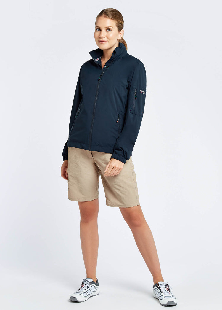 Corfu Women's Crew Jacket - Navy