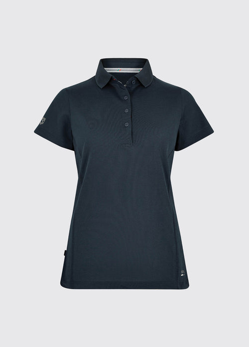 Martinique Women's Short-sleeved Polo - Navy