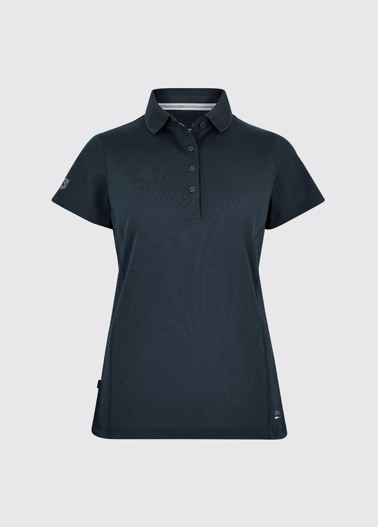 Martinique Women's Short-sleeved Polo - Navy