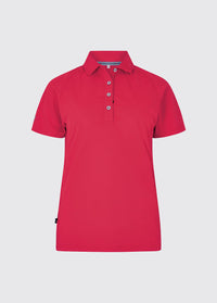 Riviera Women's Technical Polo - Red