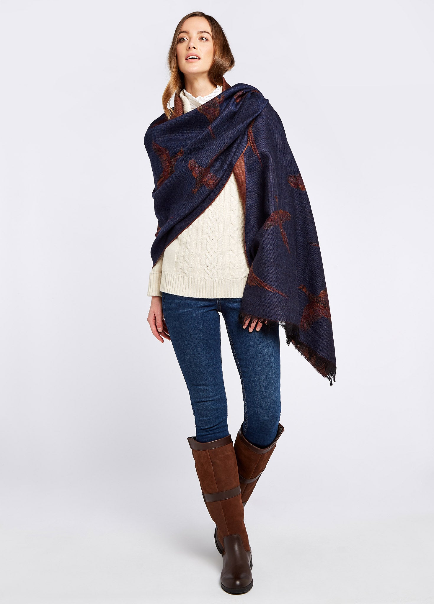 小物 decollte_accessory wool  stole wool river stole | DECOLLTE ACCESSORY