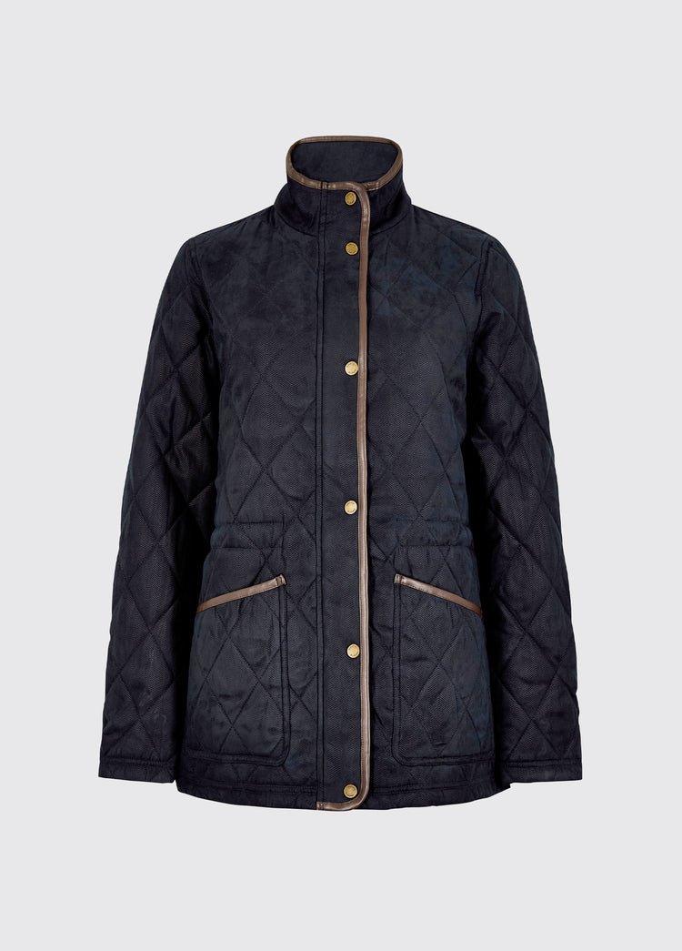 Locton Women's Quilted Jacket - Navy