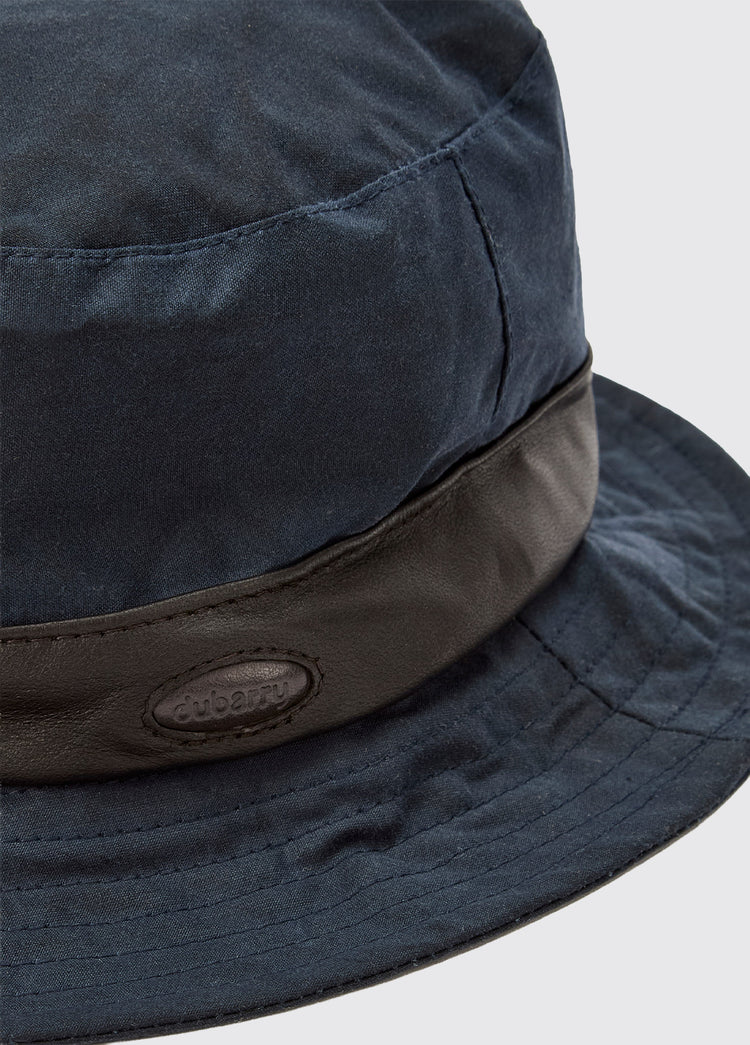 Macreddin Wax bucket hat - Navy