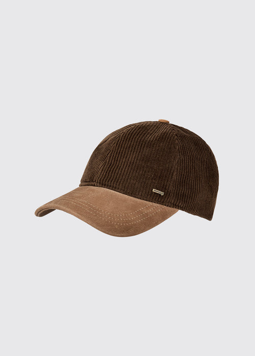 Marino Corduroy baseball cap - Walnut
