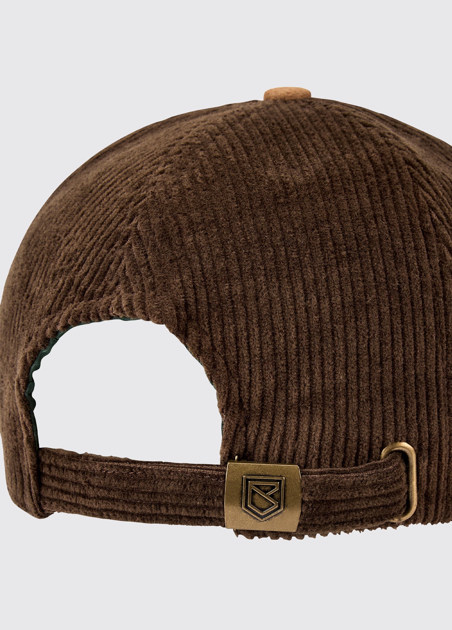 Marino Corduroy baseball cap - Walnut